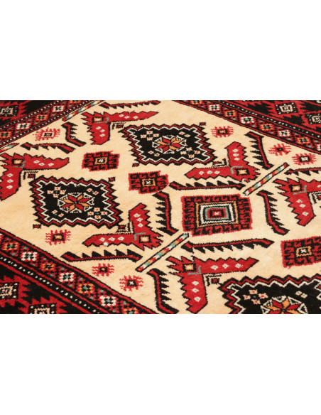 Baluch 110x200 Cm Baluch, Persia, Hand-carded Wool (warp: