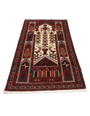 Baluch 101x191 Cm Baluch, Persia, Lana Cardata A Mano