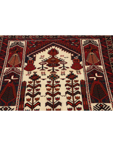Baluch 101x191 Cm Baluch, Persia, Hand-carded Wool (warp: