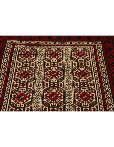 Baluch 98x185 Cm Baluch, Persia, Hand-carded Wool (warp: