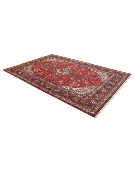 Tabriz 204x304 Cm Tabriz Persia Hand-carded Wool Cotton