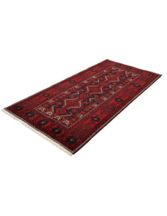Baluch 106x205 Cm Baluch Persia Hand-carded Wool Cotton 2