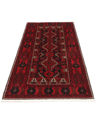 Baluch 106x205 Cm Baluch Persia Hand-carded Wool Cotton