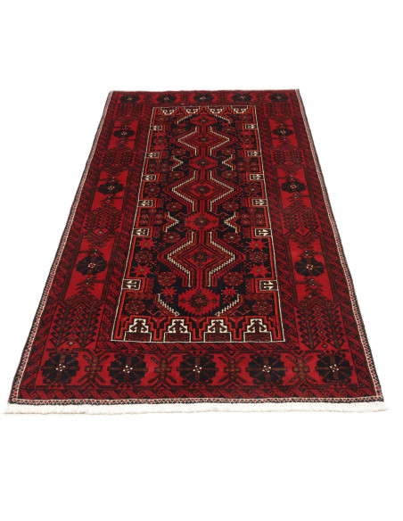 Baluch 106x205 Cm Baluch Persia Hand-carded Wool Cotton