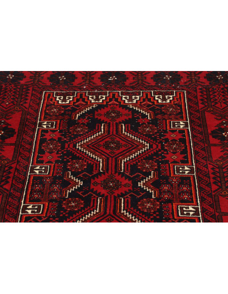 Baluch 106x205 Cm Baluch Persia Hand-carded Wool Cotton