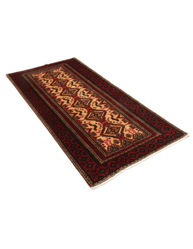 Baluch 100x208 Cm Baluch Persia Lana Cardata A Mano