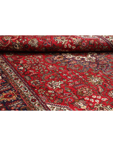 Tabriz 204x304 Cm Tabriz Persia Hand-carded Wool Cotton