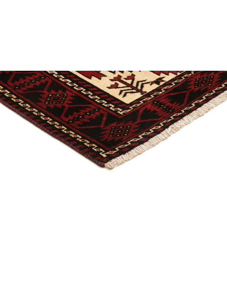 Baluch 96x199 Cm Baluch, Persia, Hand-carded Wool (warp: