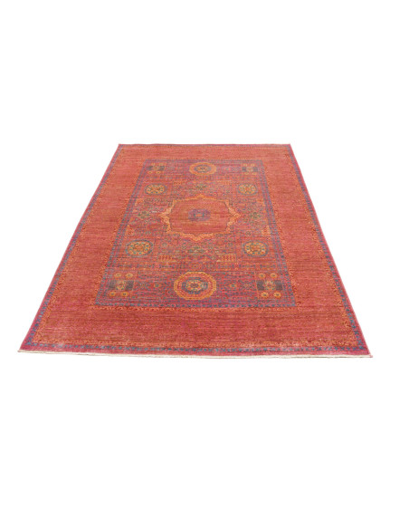Mamlouk 146x204 Cm Mamlouk, Pakistan, Hand-carded Wool