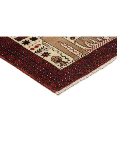 Baluch 92x200 Cm Baluch, Persia, Lana Cardata A Mano,