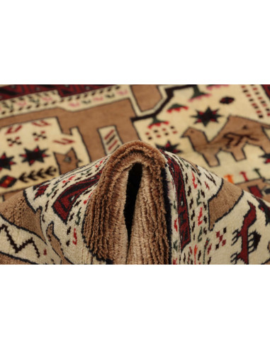 Baluch 92x200 Cm Baluch, Persia, Hand-carded Wool, Cotton,