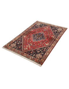 Abadeh 98x144 Cm Abadeh Persia Hand-carded Wool 2