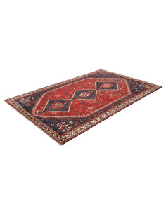Shiraz 164x252 Cm Shiraz, Persia, Hand-carded Wool (cotton 2