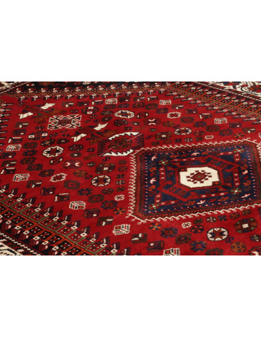 Shiraz 162x252 Cm Shiraz, Persia, Lana Cardata A Mano