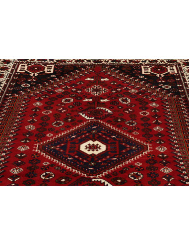Shiraz 162x252 Cm Shiraz, Persia, Lana Cardata A Mano