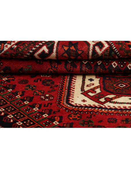 Shiraz 160x250 Cm Shiraz, Persia, Hand-carded Wool, Cotton