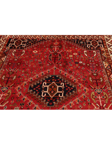 Shiraz 172x280 Cm Shiraz, Persia, Lana Cardata A Mano