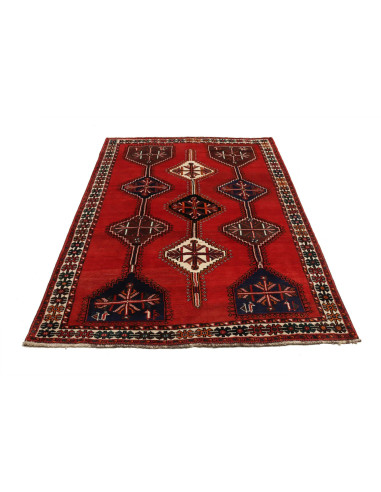 Shiraz 165x252 Cm Shiraz, Persia, Lana Cardata A Mano
