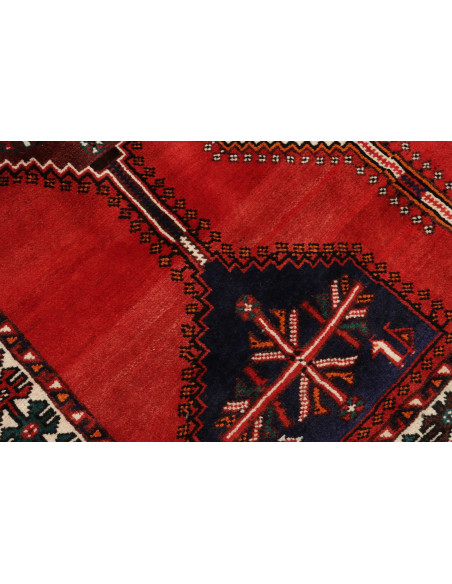 Shiraz 165x252 Cm Shiraz, Persia, Lana Cardata A Mano