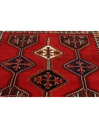 Shiraz 165x252 Cm Shiraz, Persia, Lana Cardata A Mano