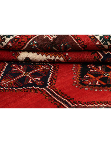Shiraz 165x252 Cm Shiraz, Persia, Lana Cardata A Mano
