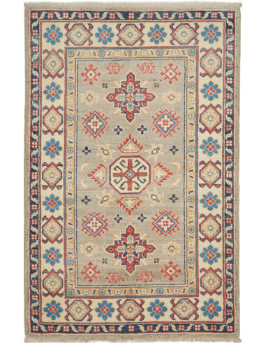 Kazak 83x125 Cm Kazak Afghanistan. Hand-carded Wool (warp