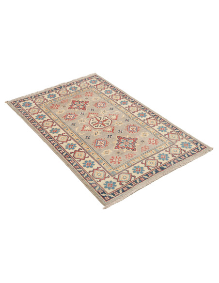 Kazak 83x125 Cm Kazak Afghanistan. Hand-carded Wool (warp