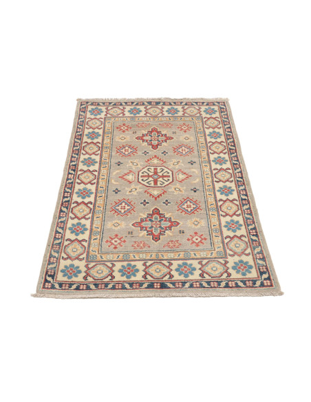 Kazak 83x125 Cm Kazak Afghanistan. Hand-carded Wool (warp