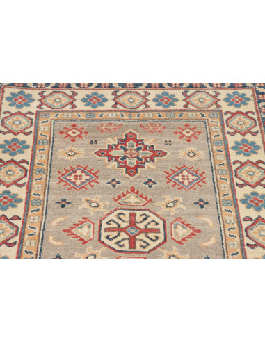 Kazak 83x125 Cm Kazak Afghanistan. Hand-carded Wool (warp