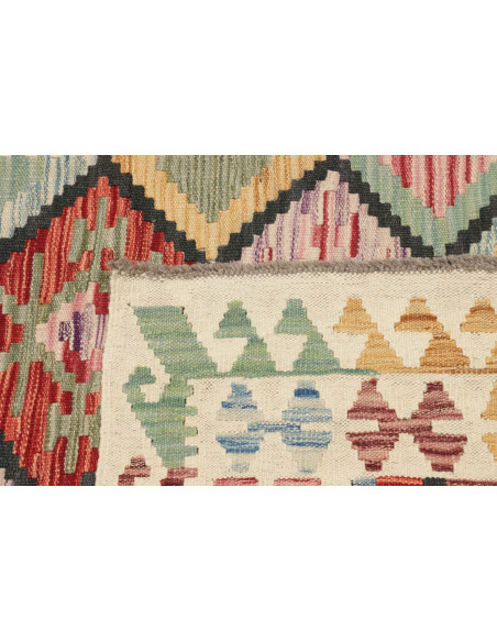 Kilim 129x181 Cm Kilim, Afghanistan, Hand-carded Wool,