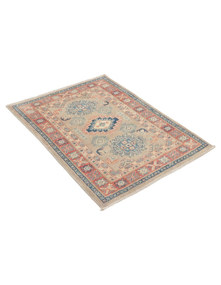 Kazak 82x116 Cm Kazak Afghanistan Hand-carded Wool (warp: