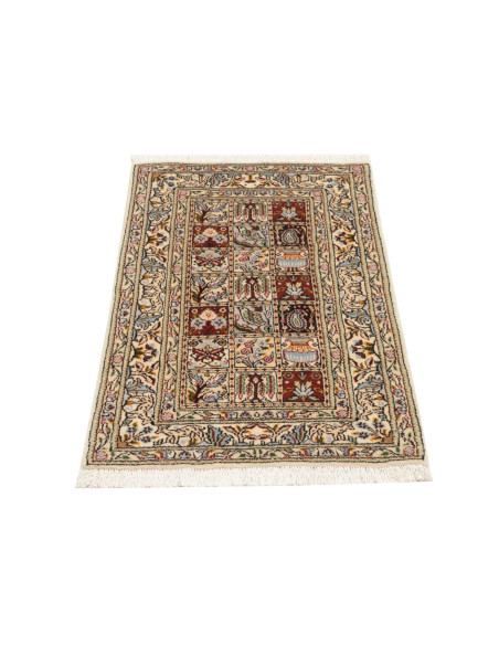 Moud 60x85 Cm Moud, Persia, Lana Cardata A Mano (ordito: