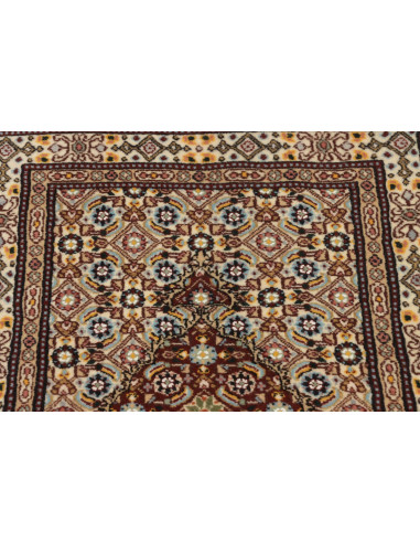 Moud 61x91 Cm Moud Persia Lana Cardata A Mano, Cotone