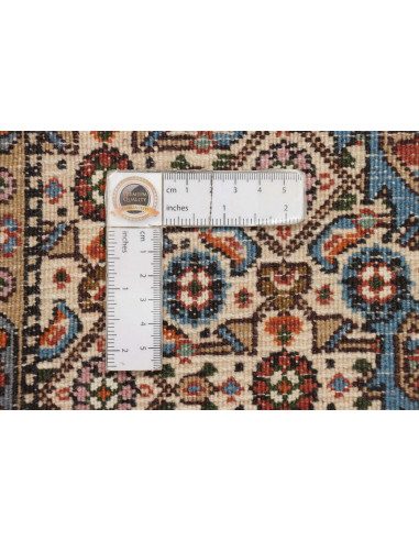Moud 61x91 Cm Moud Persia Lana Cardata A Mano, Cotone