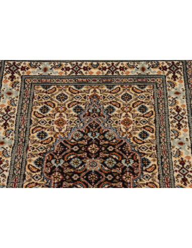 Moud 58x88 Cm Moud, Persia, Hand-carded Wool (warp: Cotton),