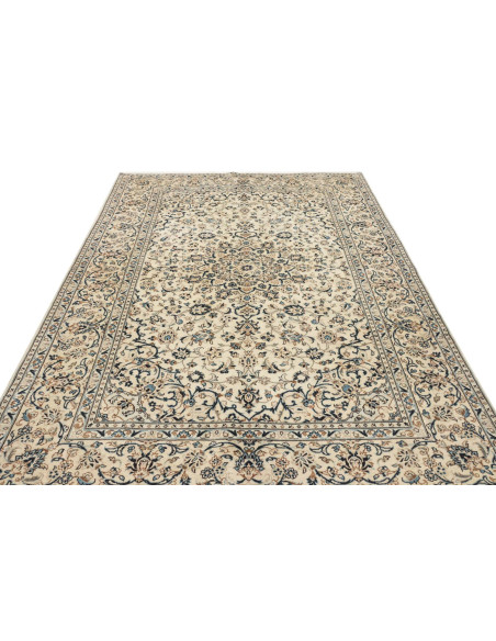 Kashan 198x310 Cm Kashan Persia Hand-carded Wool (warp: