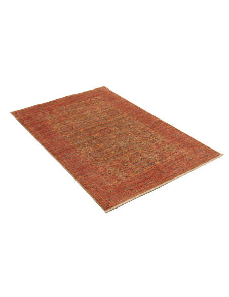 Rug Mamlouk Pakistan 99x151 Terracotta