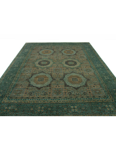 Rug Mamlouk Pakistan 278x359 Teal Aquamarine