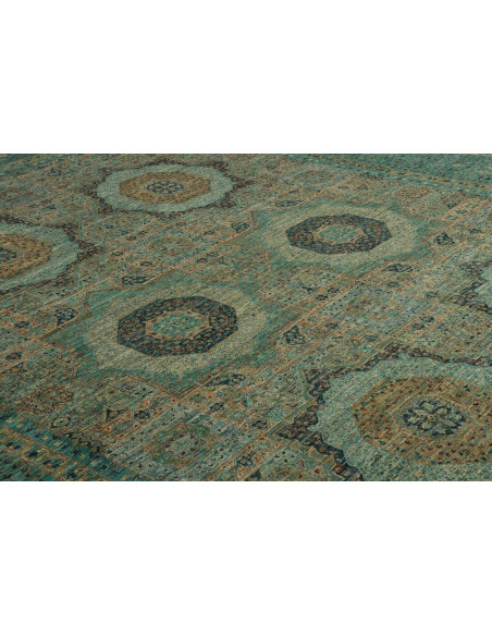 Rug Mamlouk Pakistan 278x359 Teal Aquamarine