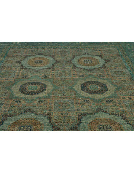 Rug Mamlouk Pakistan 278x359 Teal Aquamarine