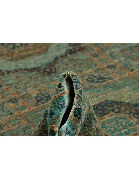 Rug Mamlouk Pakistan 278x359 Teal Aquamarine