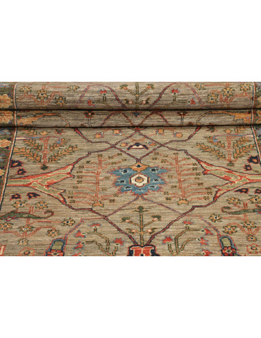 Tappeto Aryana Fine Pakistan 88x410 Verde Salvi