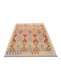 Kilim 127x173 Cm Kilim, Afghanistan, Lana Cardata A Mano, 2