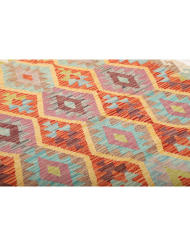 Kilim 127x173 Cm Kilim, Afghanistan, Lana Cardata A Mano,