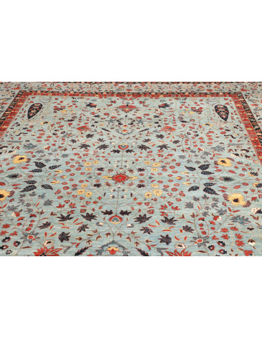 Tappeto Aryana Fine Pakistan 272x362 Azzurro Ch