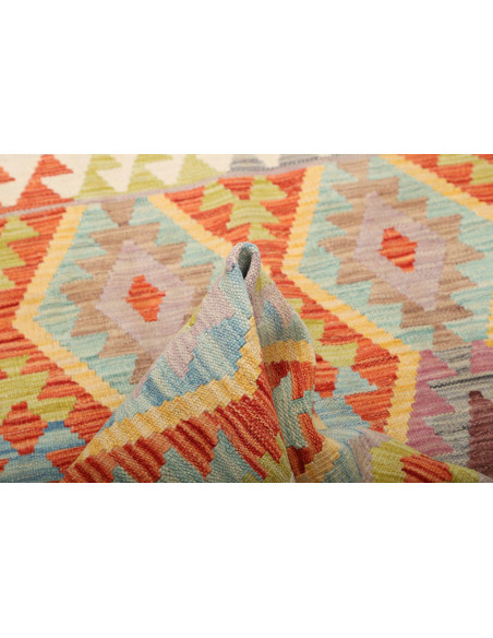 Kilim 127x173 Cm Kilim, Afghanistan, Hand-carded Wool,