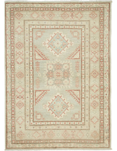Kazak 103x143 Cm Kazak, Afghanistan, Hand-carded Wool (warp: