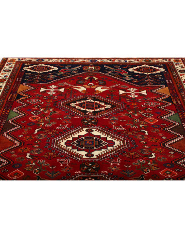 Shiraz 182x279 Cm Shiraz, Persia, Hand-carded Wool, Cotton,