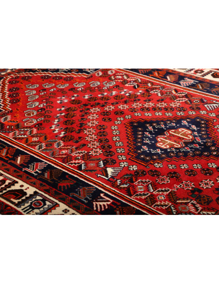 Shiraz 165x277 Cm Shiraz, Persia, Lana Cardata A Mano
