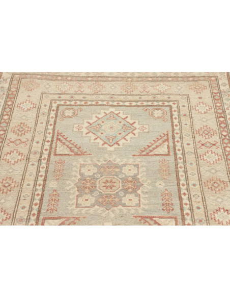 Kazak 103x143 Cm Kazak, Afghanistan, Hand-carded Wool (warp: